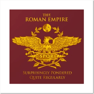 The Roman Empire SPQR Posters and Art